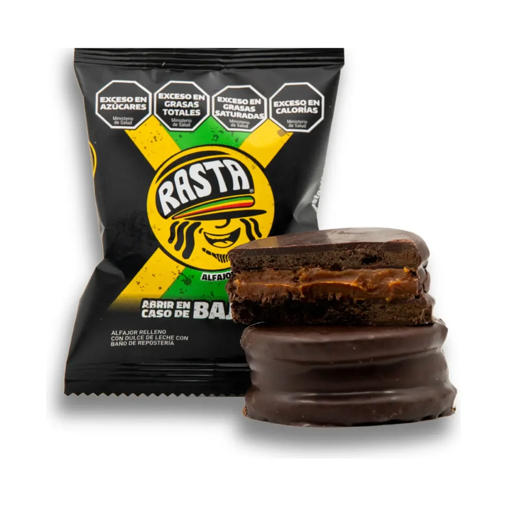 Alfajor RASTA Negro